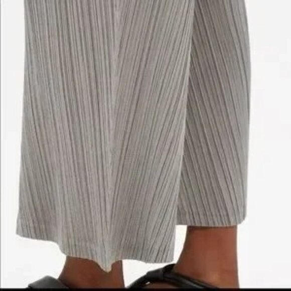 New PLEATS PLEASE ISSEY MIYAKE Technical-pleated wide-leg trousers size 3 - Picture 3 of 6